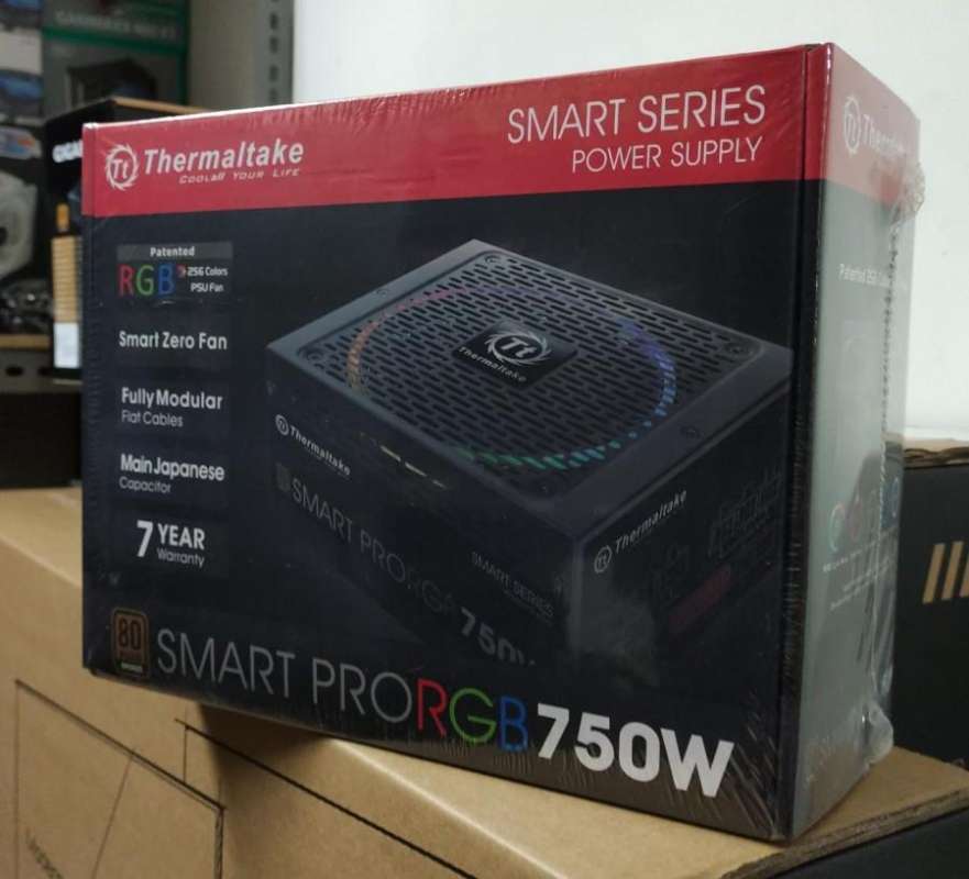 Jual Thermaltake Smart Pro RGB 750W 80 + Bronze - PSU Full Modular di ...