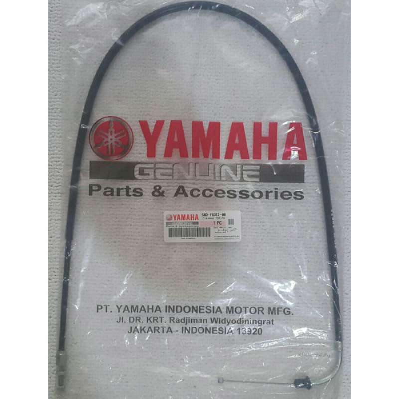 Promo Kabel Gas Scorpio Z Bagian 2 Asli Yamaha Diskon 22% di Seller