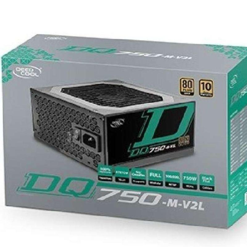 Jual Deepcool Dq750-m-v2l Black - 750w 80+ Gold Full Modular Power ...