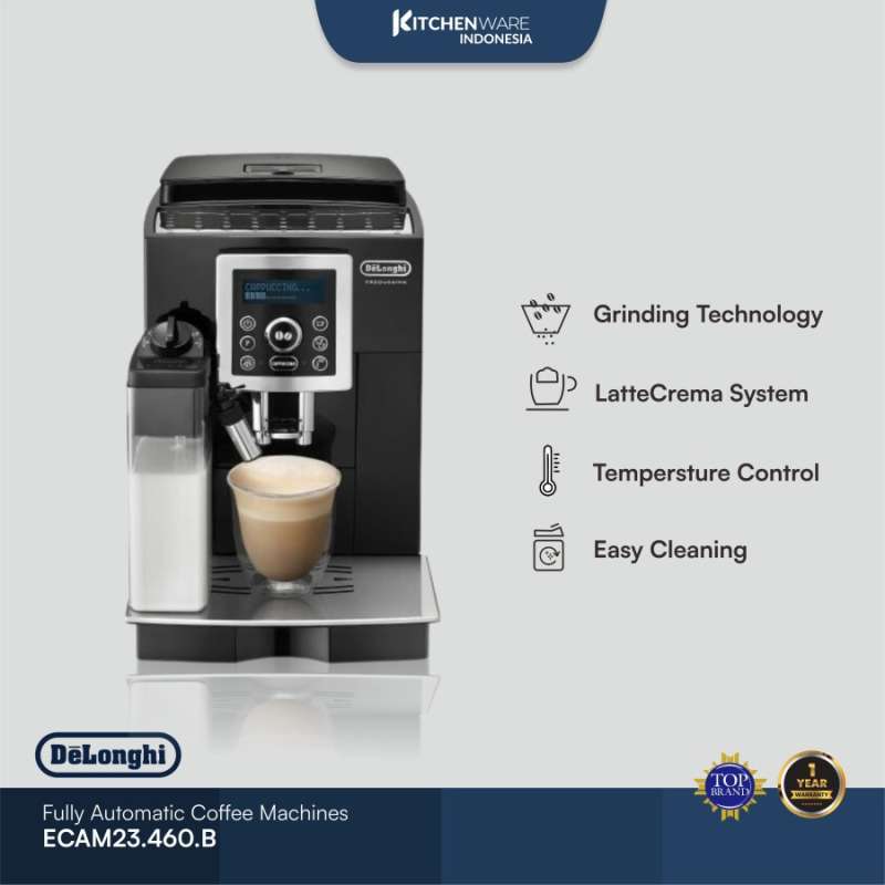 Jual DeLonghi ECAM23.460 B EX4 Coffee Maker Mesin Kopi Full Otomatis di Seller KITCHENWARE