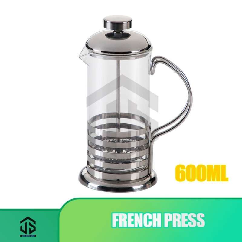 Jual FRENCH PRESS /COFFEE MAKER/PLUNGER/GELAS PRESS 600ML di Seller