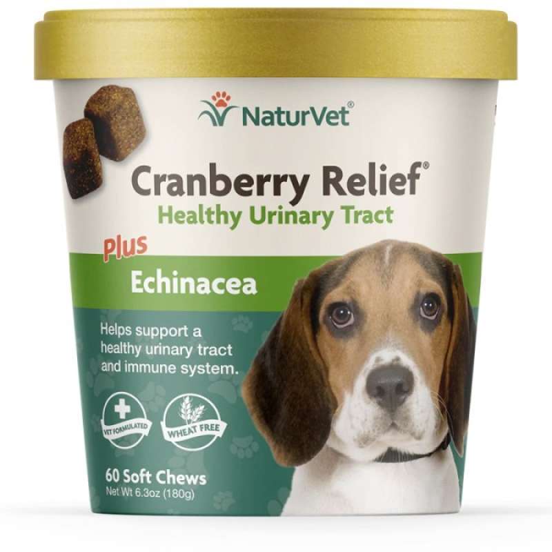 Promo NaturVet Cranberry Relief Healthy Urinary Tract Dog Urinary