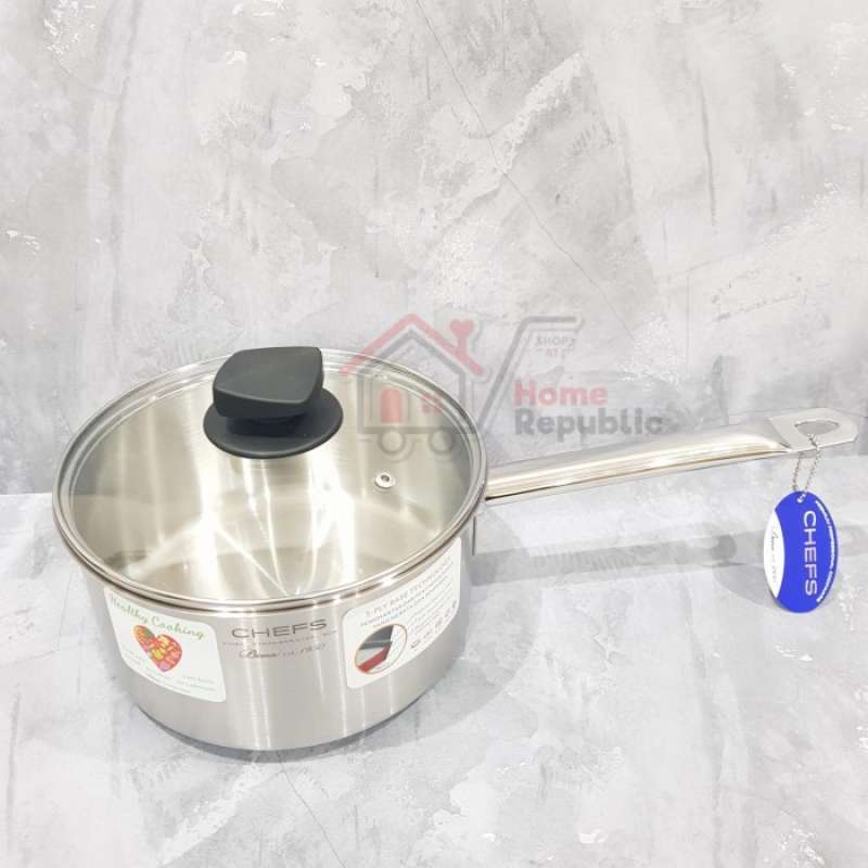 Promo BIMA CHEFS MILK PAN SAUCE PAN 20CM 3,1L SUS304 BP1900720 Panci
