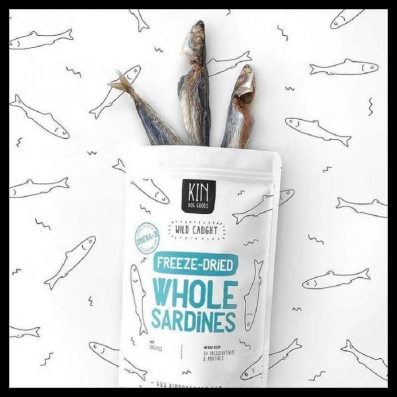 Promo Freeze Dried Whole Sardines Kin Dog Goods Best Seller Diskon 23