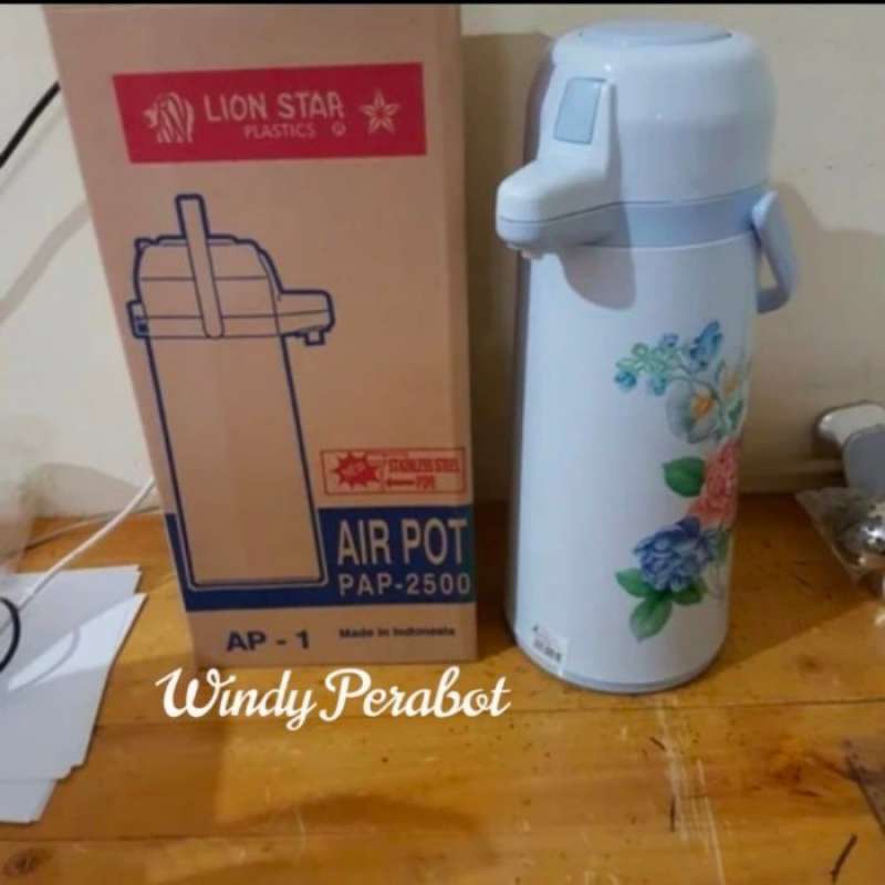 Jual Lion Star AP 2 PAP 2500 Airpot Thermos 2.5 Liter Termos Air Panas