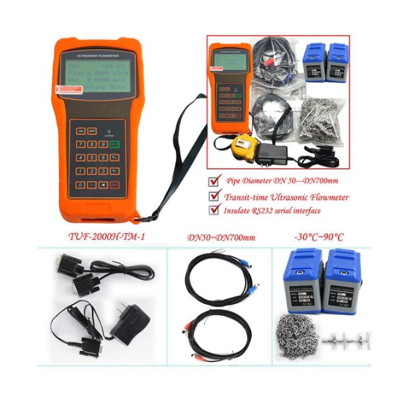 Jual Ultrasonic Tuf2000h Liquid Tester Flow Meter [50-700mm] Di Seller ...