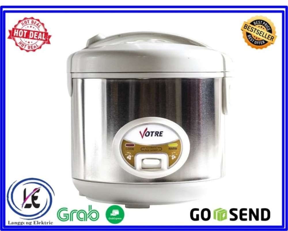 Jual RICE COOKER VOTRE G10 ISI 1,2 LITER READY GOJEK di Seller GrowUp Store Kapuk, Kota