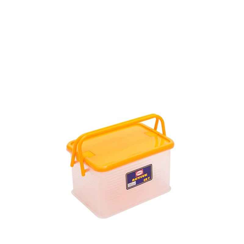 Jual Shinpo 131 Container Box Tenteng Active Storage [CB7] - ORANGE di ...