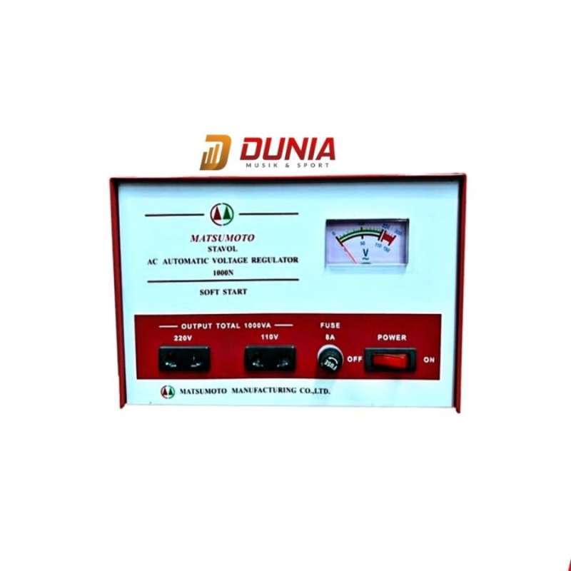 Jual Stabilizer 1000 Watt Stavol Matsumoto 1000N di Seller Dunia Musik