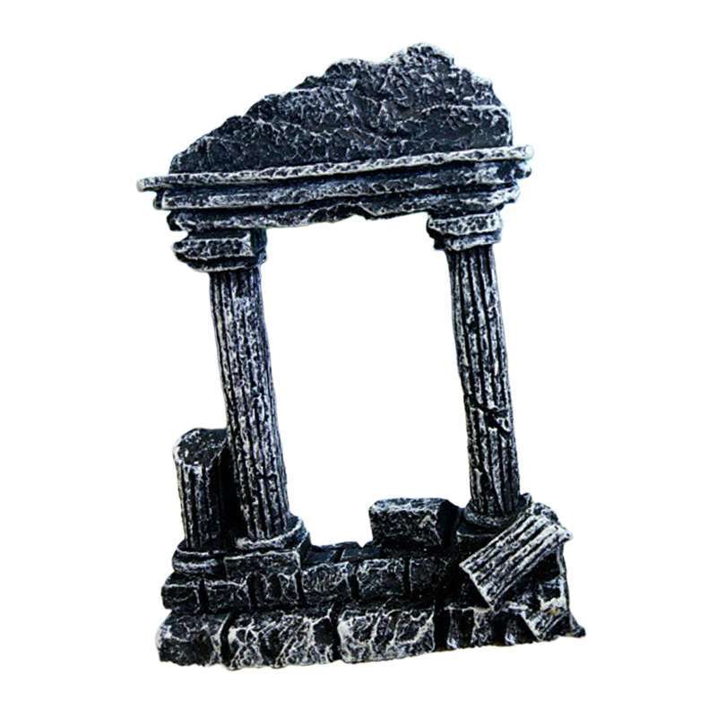 Promo Aquarium Roman Column Fish Tank Ornament Underwater Home Office 5.8cmx1.8cmx8.5cm Diskon