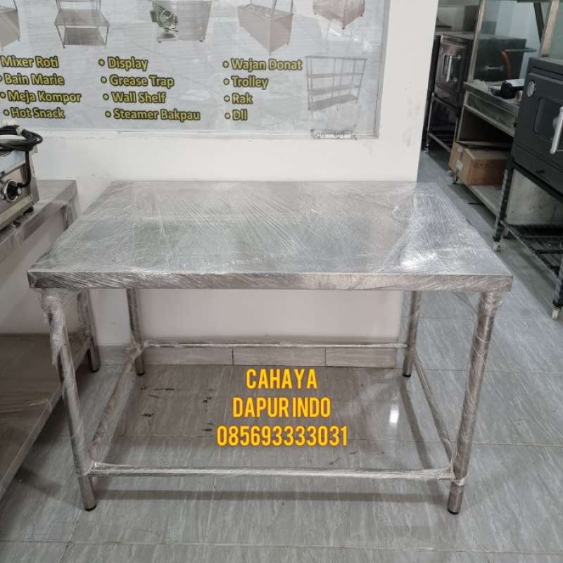 Promo meja stainless steel / Meja Dapur / Meja Restoran / meja Cafe