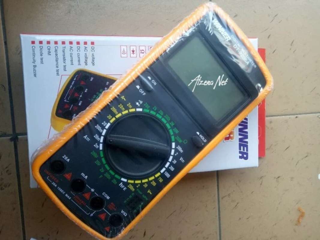 Jual DT-9205A MultiMeter Digital - Digital Multi Tester Winner DT9205A ...