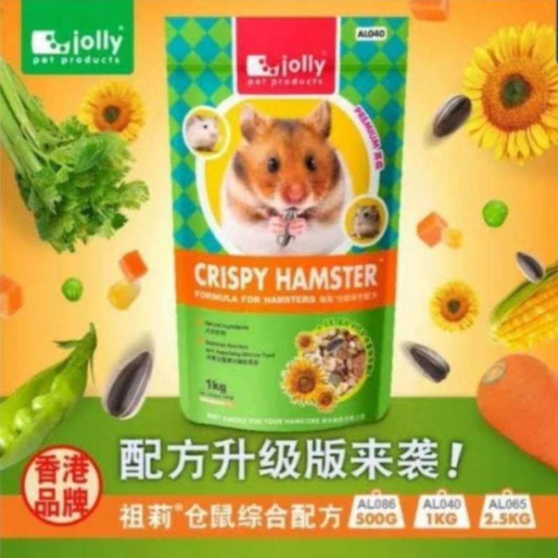 Jual Makanan Hamster Food Crispy Hamster Jolly 1kg Di Seller Enigma