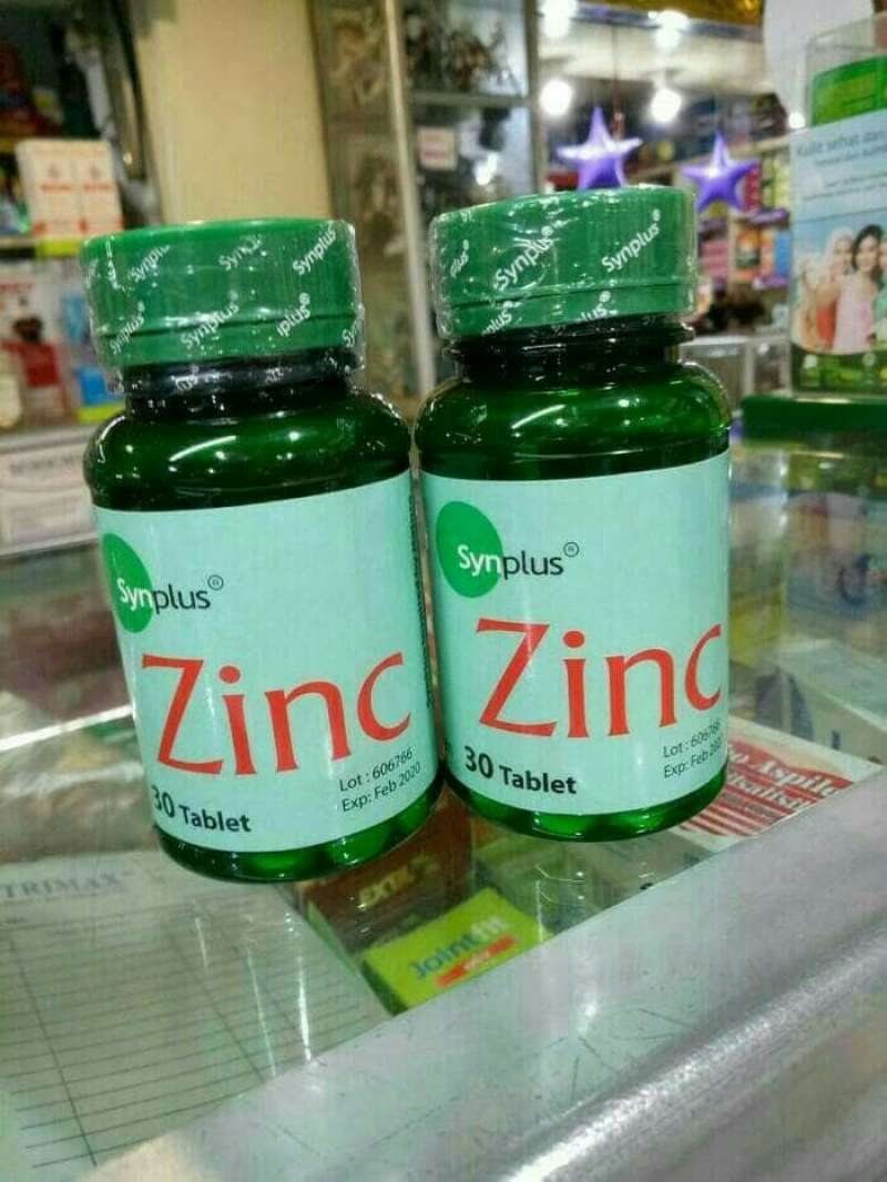 Promo ZINC (UNTUK KULIT BERJERAWAT) ISI 30 BTR Diskon 23 di Seller