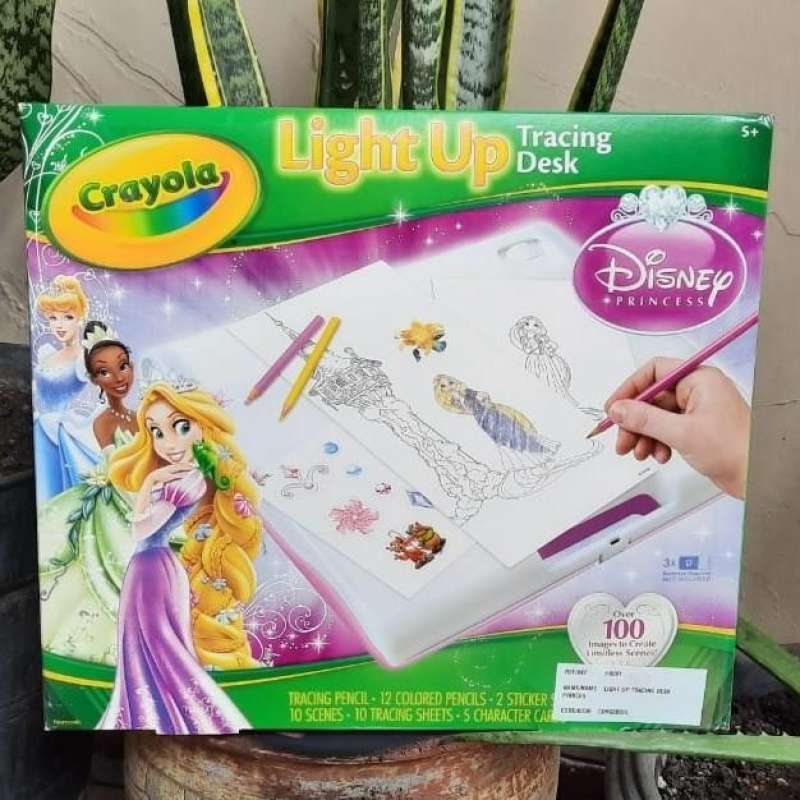Promo crayola princess light up tracing desk diskon 15 di seller