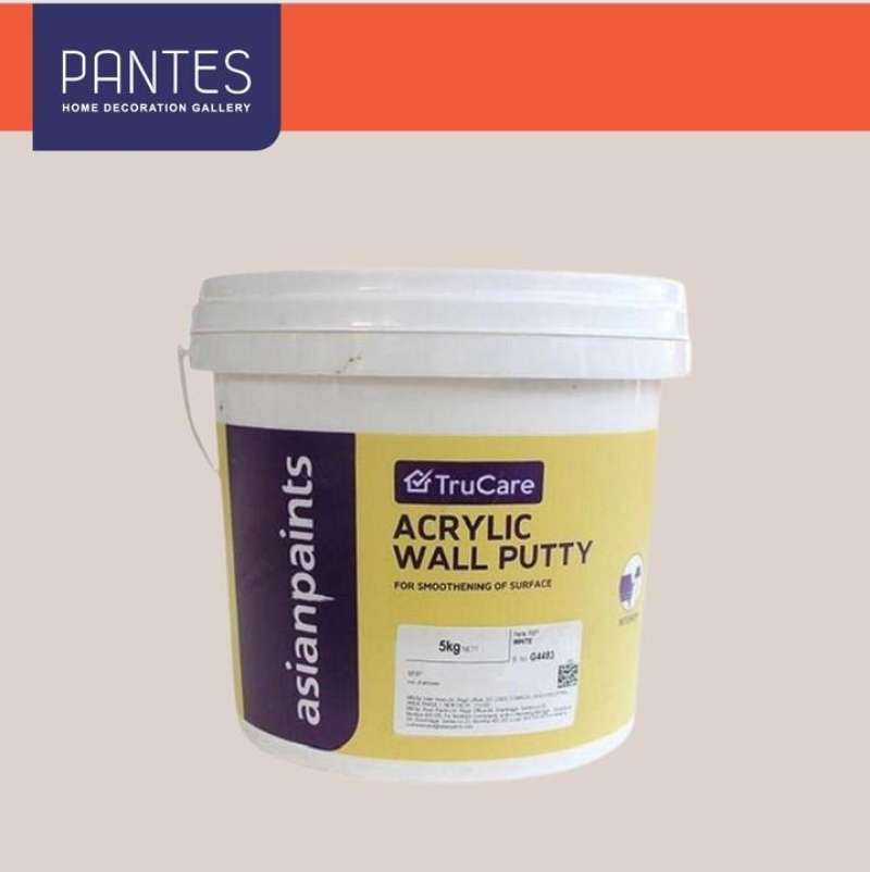 Jual ASIAN PAINTS Acrylic Wall Putty White 5kg di Seller PANTES GALLERY