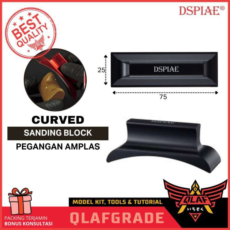 Jual SANDING BLOCK CURVED blok pegangan amplas handle lengkung dspiae