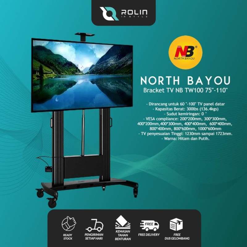 jual-standing-bracket-north-bayou-nb-tw100-75-110-electric-motorized
