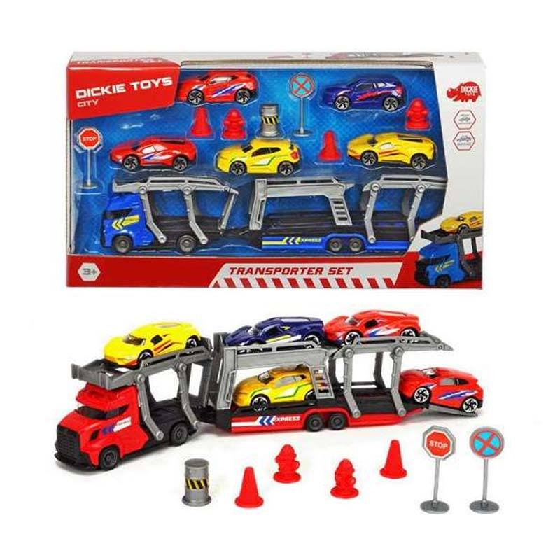 Jual Dickie Toys 203745012 Transporter Set Mainan Mobil Anak Di Seller