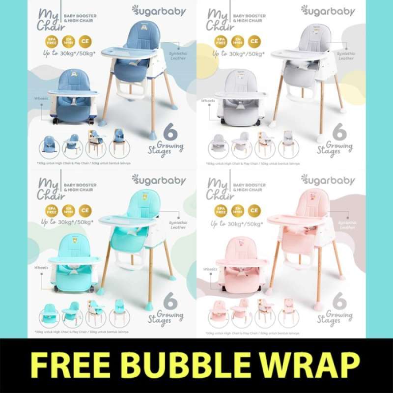 Jual Jual Sugar Baby My Chair Booster Seat & High Chair 6 Stage Kursi