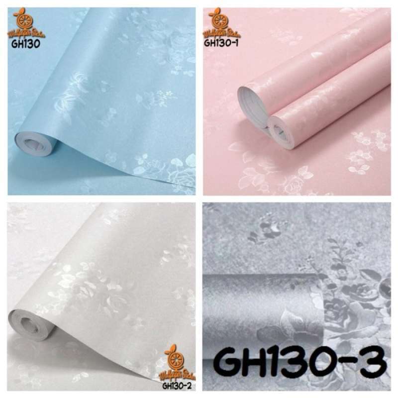 Promo wallpaper sticker premium ukuran 45 cm x 10 meter sudah ada lem