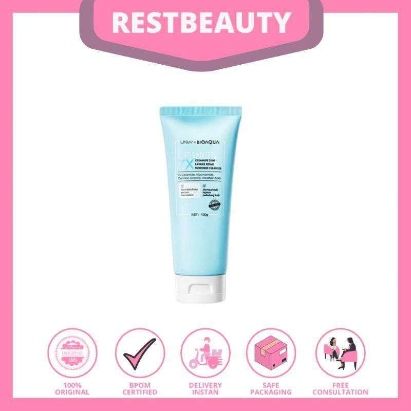 Jual BIOAQUA 7X Ceramide Skin Barrier Repair Moisturize Cleanser 100g di Seller Restbeauty