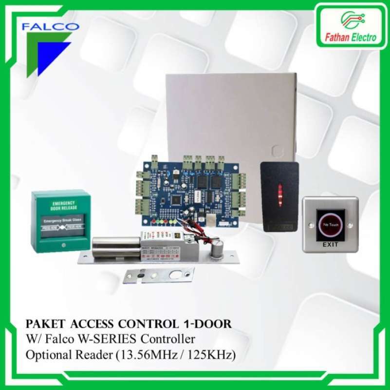 Promo Paket Access Control Falco Single Door Access Door RFID Pintu