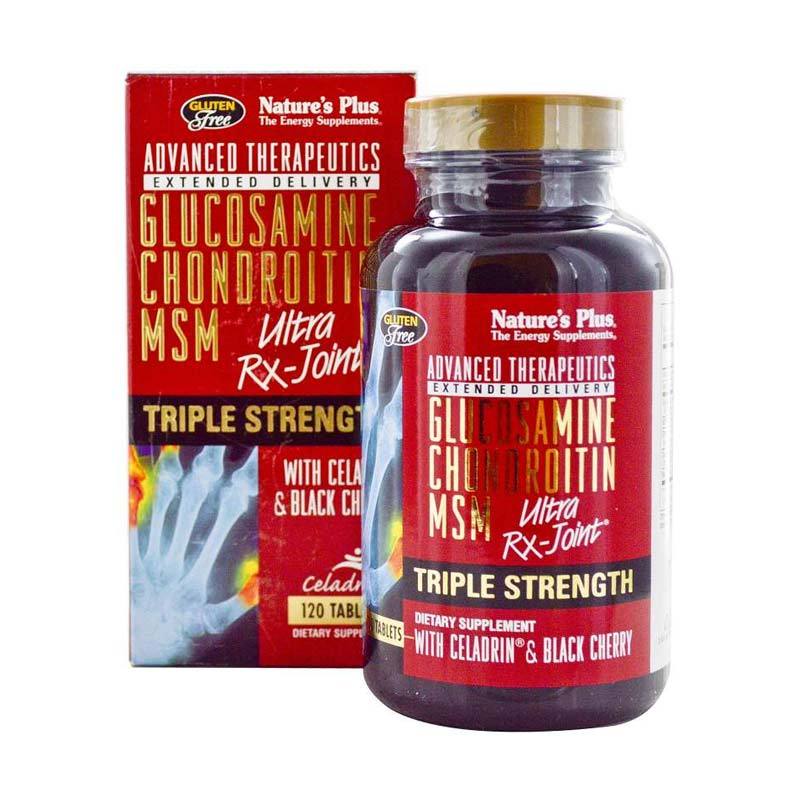 Jual Nature's Plus Glucosamine Chondroitin Msm Ultra Rx Joint Triple