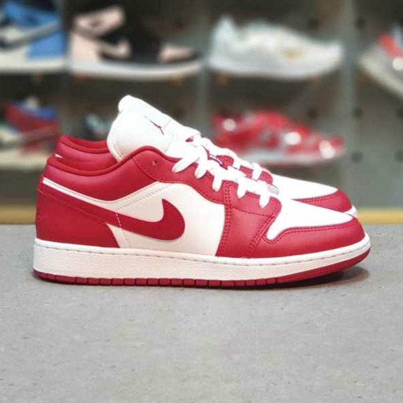 Jual Nike Air Jordan 1 Low Sepatu Unisex Gym Red 5 Gym Red Di