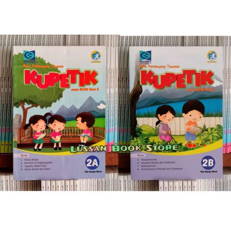 Jual Buku Kupetik 2a & 2b Untuk Sd Kelas 2 Edisi K13 Revisi Di Seller ...