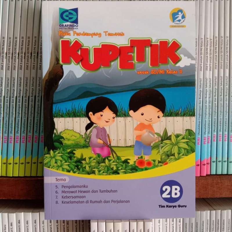 Jual Buku Kupetik 2a & 2b Untuk Sd Kelas 2 Edisi K13 Revisi Di Seller ...