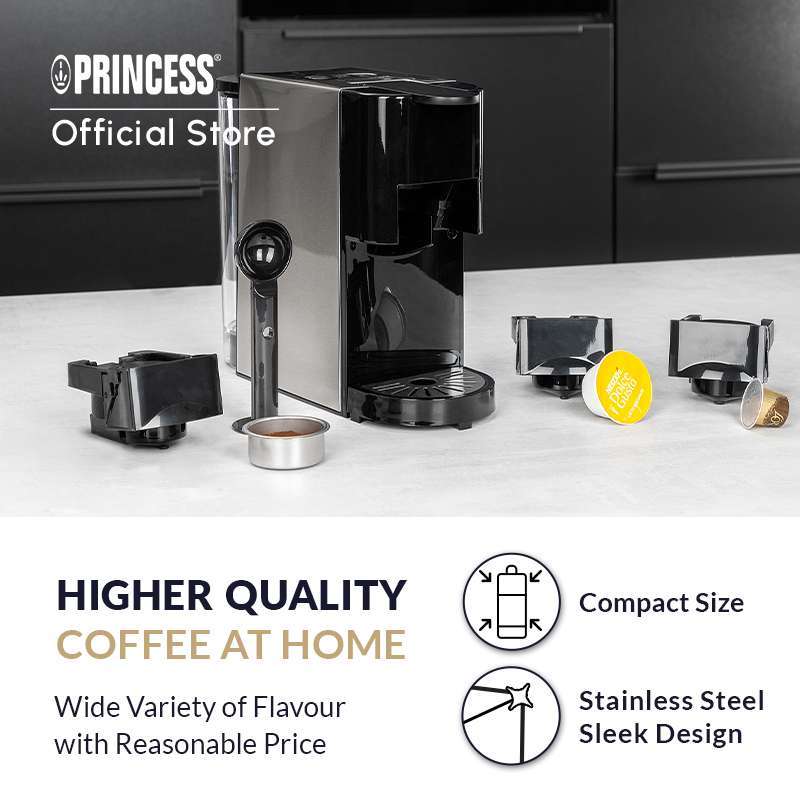 Promo Princess Multi Capsule Coffee Maker / Mesin Kopi Multi Kapsul ...