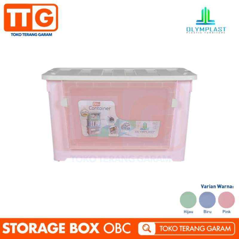 Promo Olymplast Obc Plastic Storage Container Box Kotak Penyimpanan 62 ...