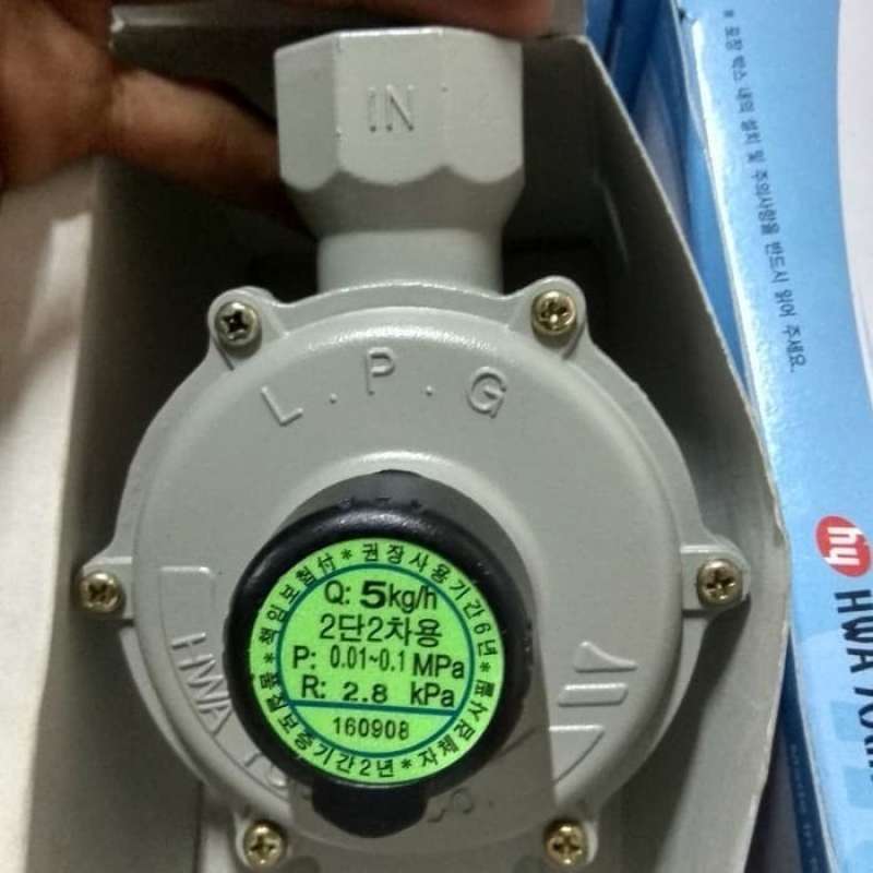 Jual Regulator Instalasi Gas Hwa Young 5Kg Multicolor di Seller Honey