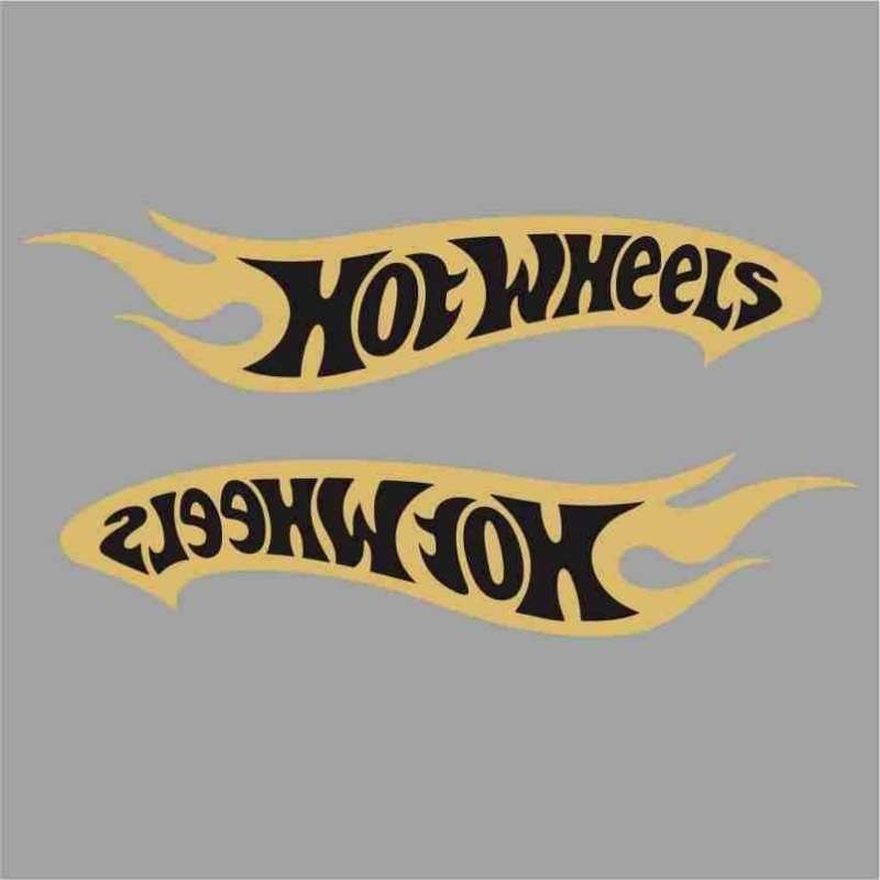 Jual Sticker / Stiker Hot Wheels 15x3.5cm di Seller Andhys Garage ...