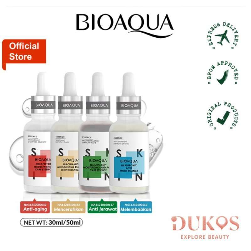 Jual Bioaqua Moisturizing Serum 30Ml Niacinamide/Hyaluronic/Acne di