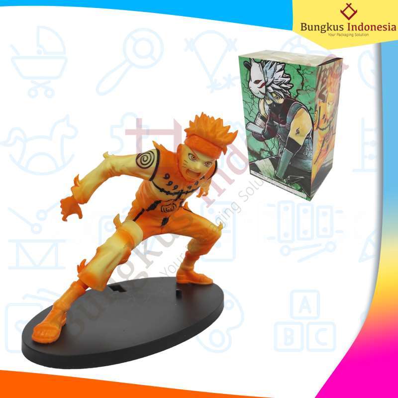 Jual Action Figure Naruto Shippuden Naruto Mode Chakra Kurama Mode di Seller bungkus_indonesia