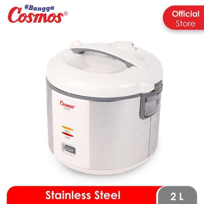 Promo Cosmos Crj-9303 Rice Cooker Stainless Steel [2 L] Diskon 31% Di ...