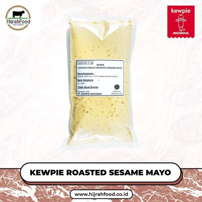 Jual Kewpie Japanese Roasted Sesame Mayo Mayonnaise Wijen Sangrai (1