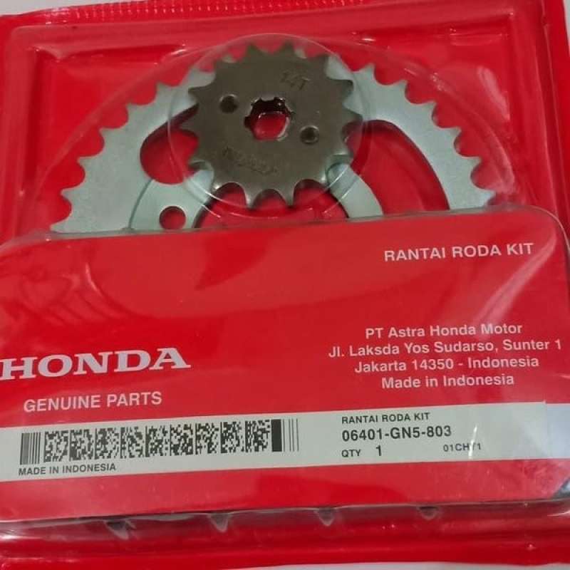 Jual Gear Set Gearset Paket Rantai Gir Honda Grand Astrea Grand Legenda