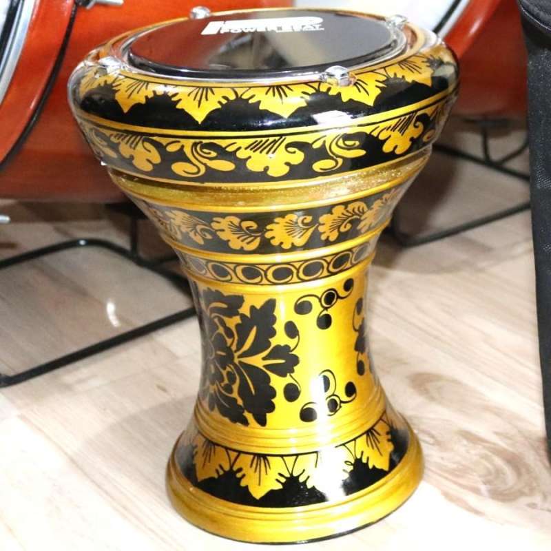Jual Dumbuk Batu Darbuka Kayu Marawis Hadroh 6 Inchi Untuk Anak Polos
