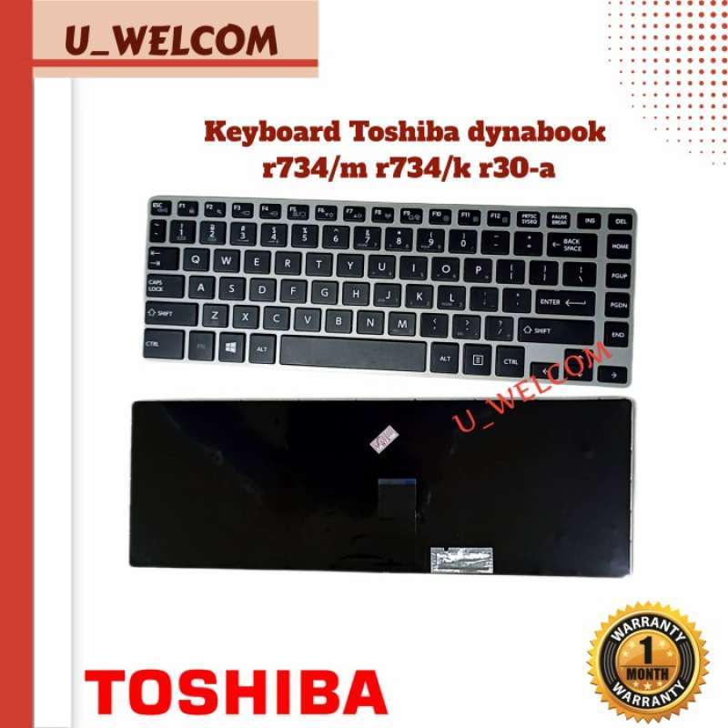 Jual Keyboard toshiba dynabook r734/m r734/k r30-a non lampu non ...