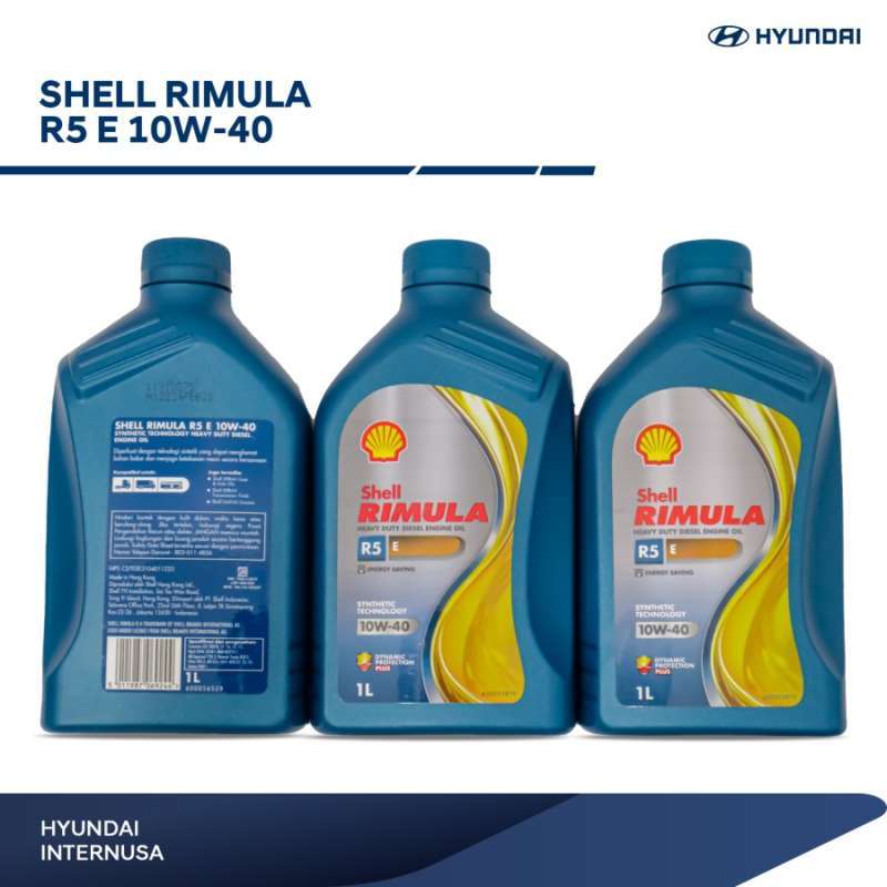 Shell Rimula R5 E 10w 40 Jual Shell Rimula R5 E 10W-40 di Seller Hyundai Internusa Official ...