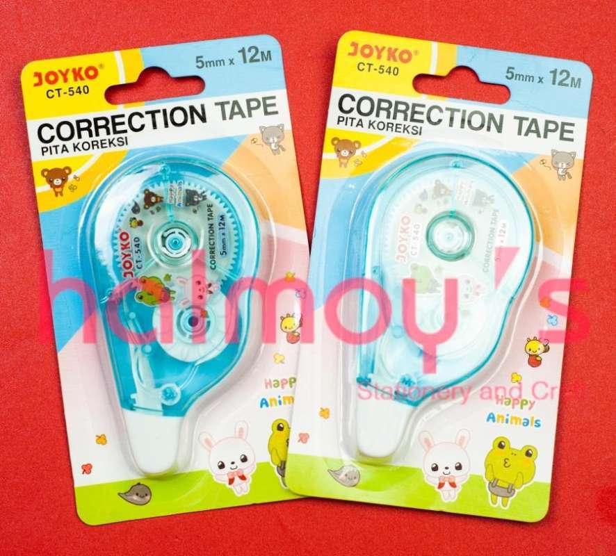 Jual CORRECTION TAPE / TIP EX KERTAS JOYKO CT 540 di Seller halmoy