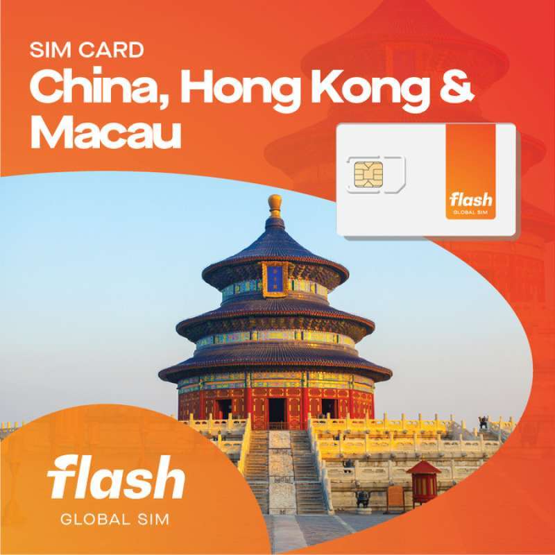 Promo Sim Card Hong Kong China Macau True Unlimited Data (3 Negara) Diskon 23% di Seller Gawai