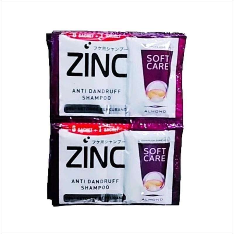 Promo Zinc Soft Care Shampoo [10 ml/ 240 sachet/ Karton] Diskon 6% di ...