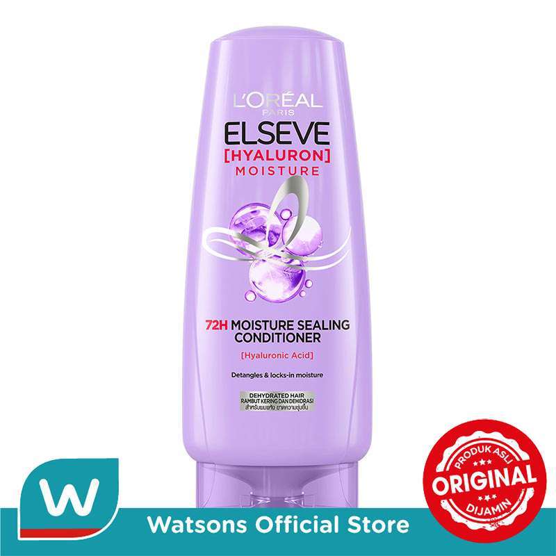 Jual L’Oréal Paris Elseve Hyaluron Moisture Conditioner 280ml di Seller WATSONS Official Store