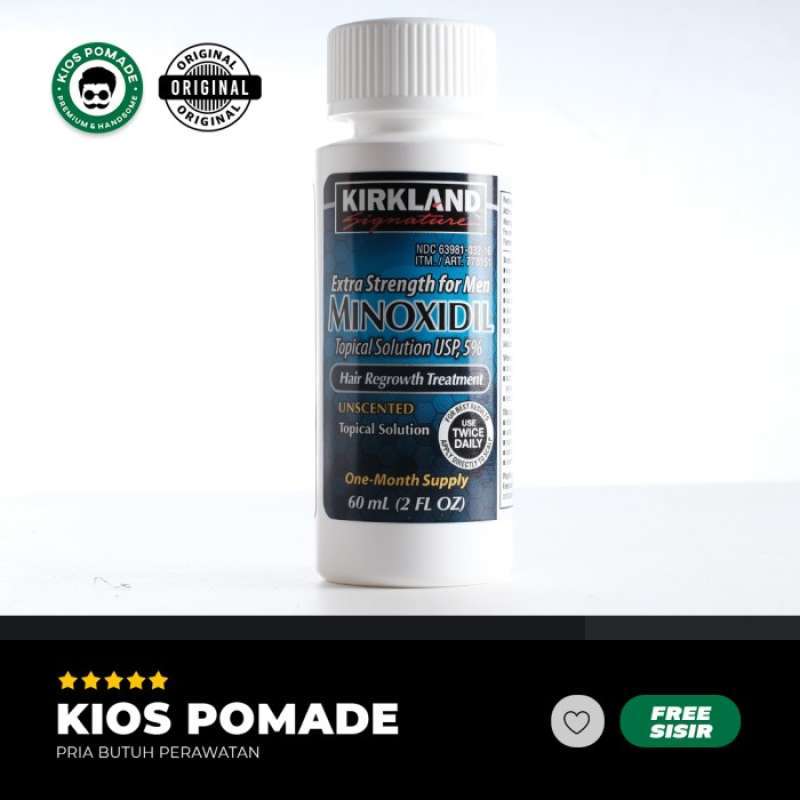 Jual Kirkland Minoxidil Import Costco USA Original Penumbuh Bulu