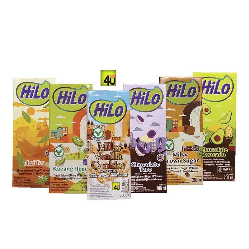Hilo Rasa Promo HiLo - Minuman Susu dgn Rasa - 200ml RTD Diskon 20% di Seller ...