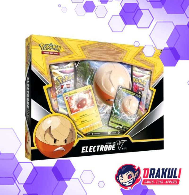 Jual TCG Pokemon Hisuian Electrode V Box Lost Origin di Seller Drakuli